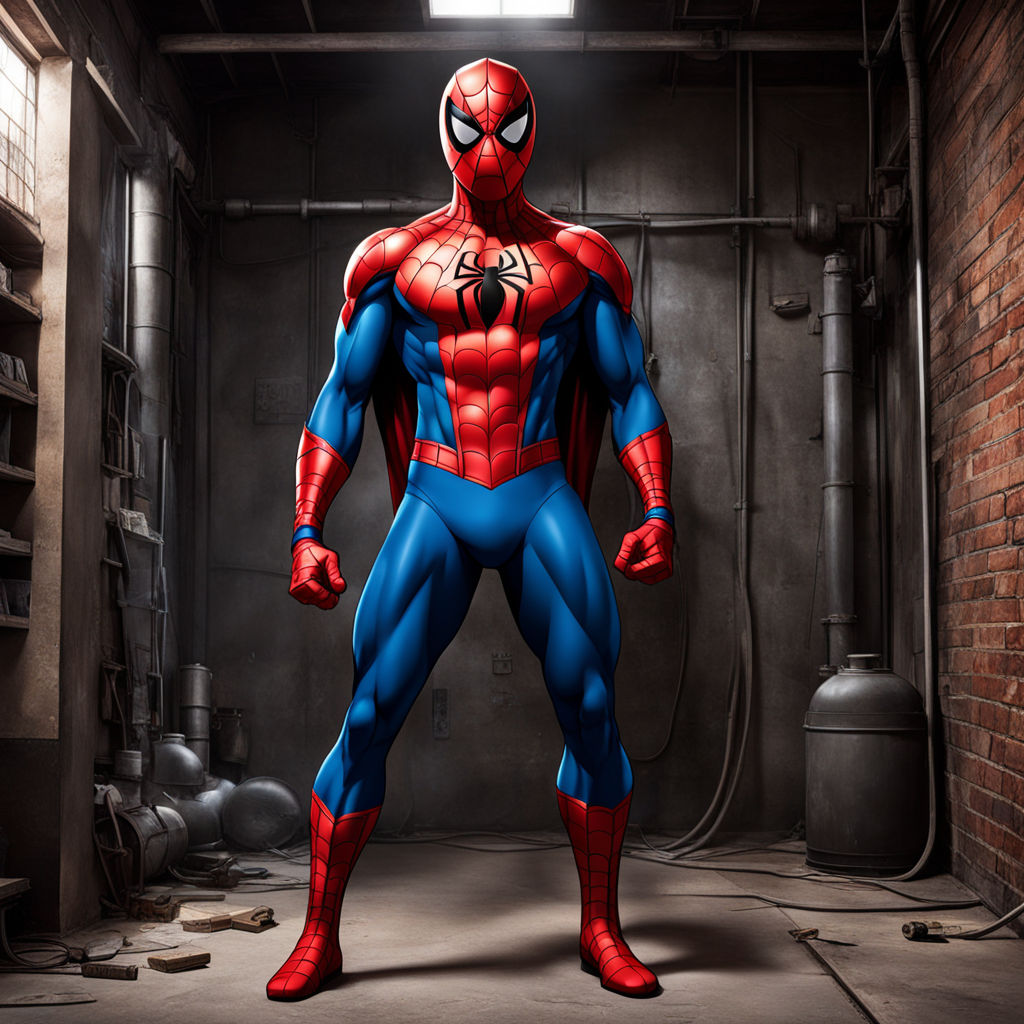 Make A Picture Where A Pumped Up Spider Man With A Naked Tor By Ni4aar Playground