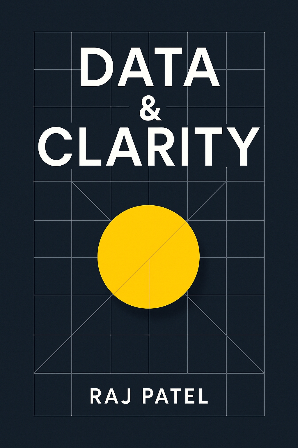 Modern Data Clarity Minimalist EBook Cover Design