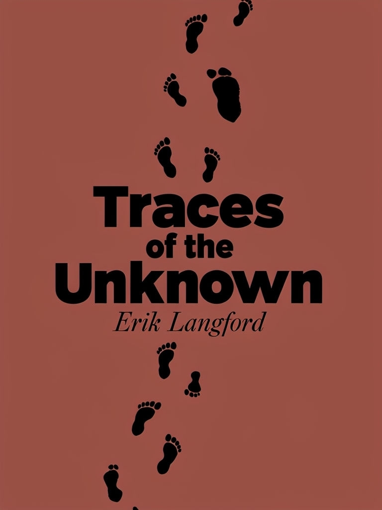 Minimalist Footprint Design for Traces of the Unknown EBook Cover