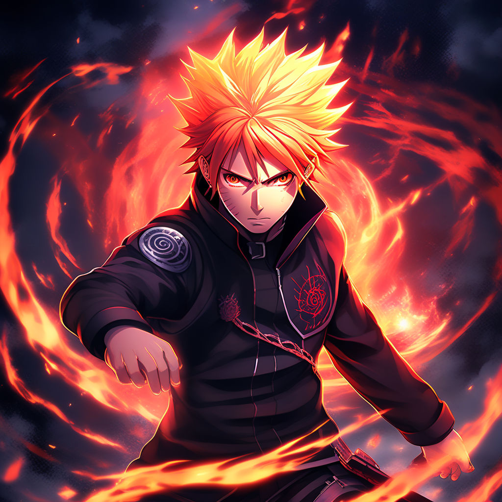 Uzumaki Naruto with long by Eko Arianto - Playground