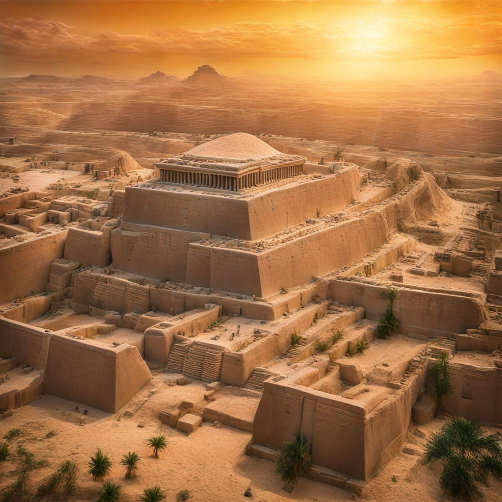 Ancient Egyptian city by mimi san - Playground