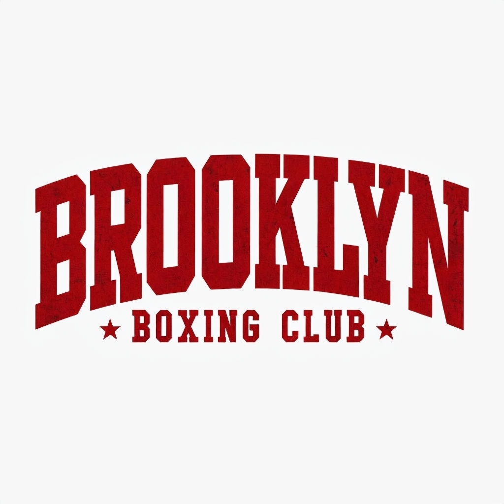 Vintage Athletic Brooklyn Boxing Club Logo T-shirt