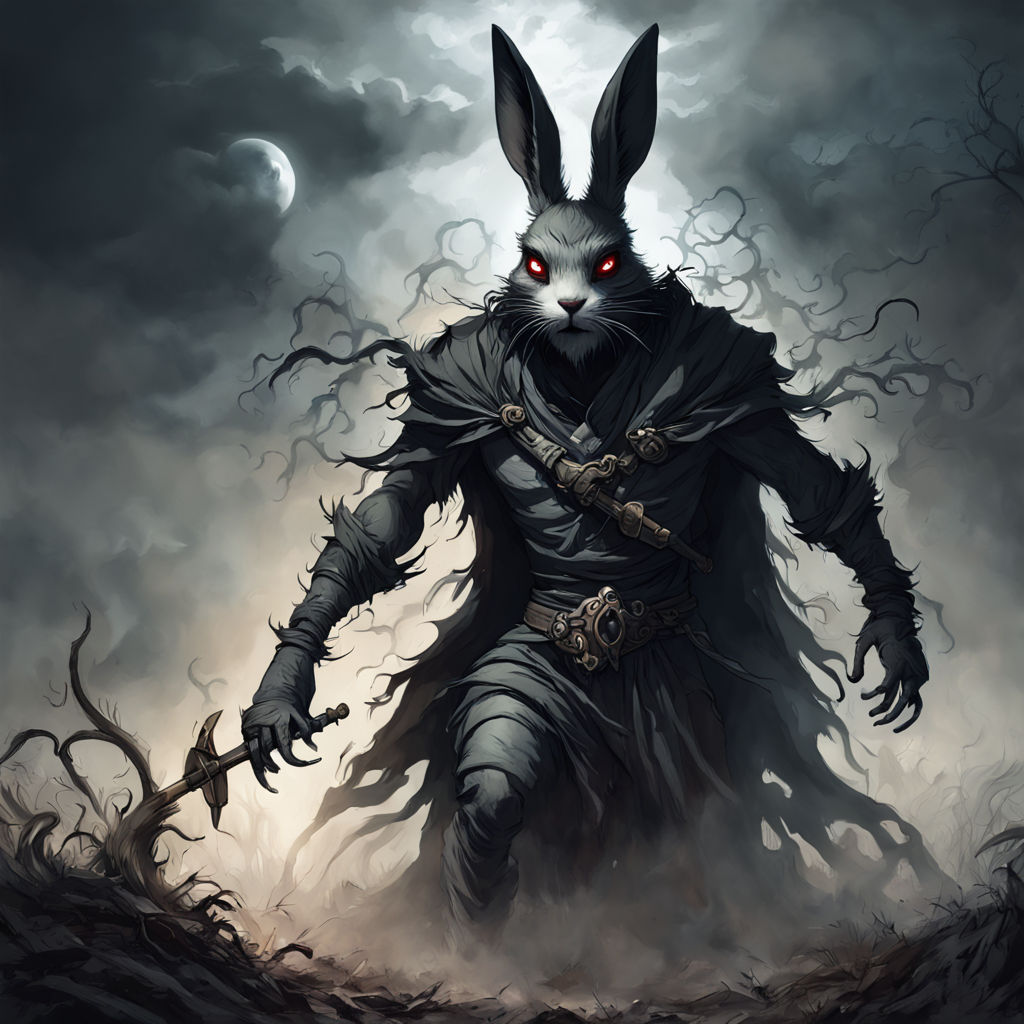 Villain rabbit man by Abdul Fijas AZR - Playground