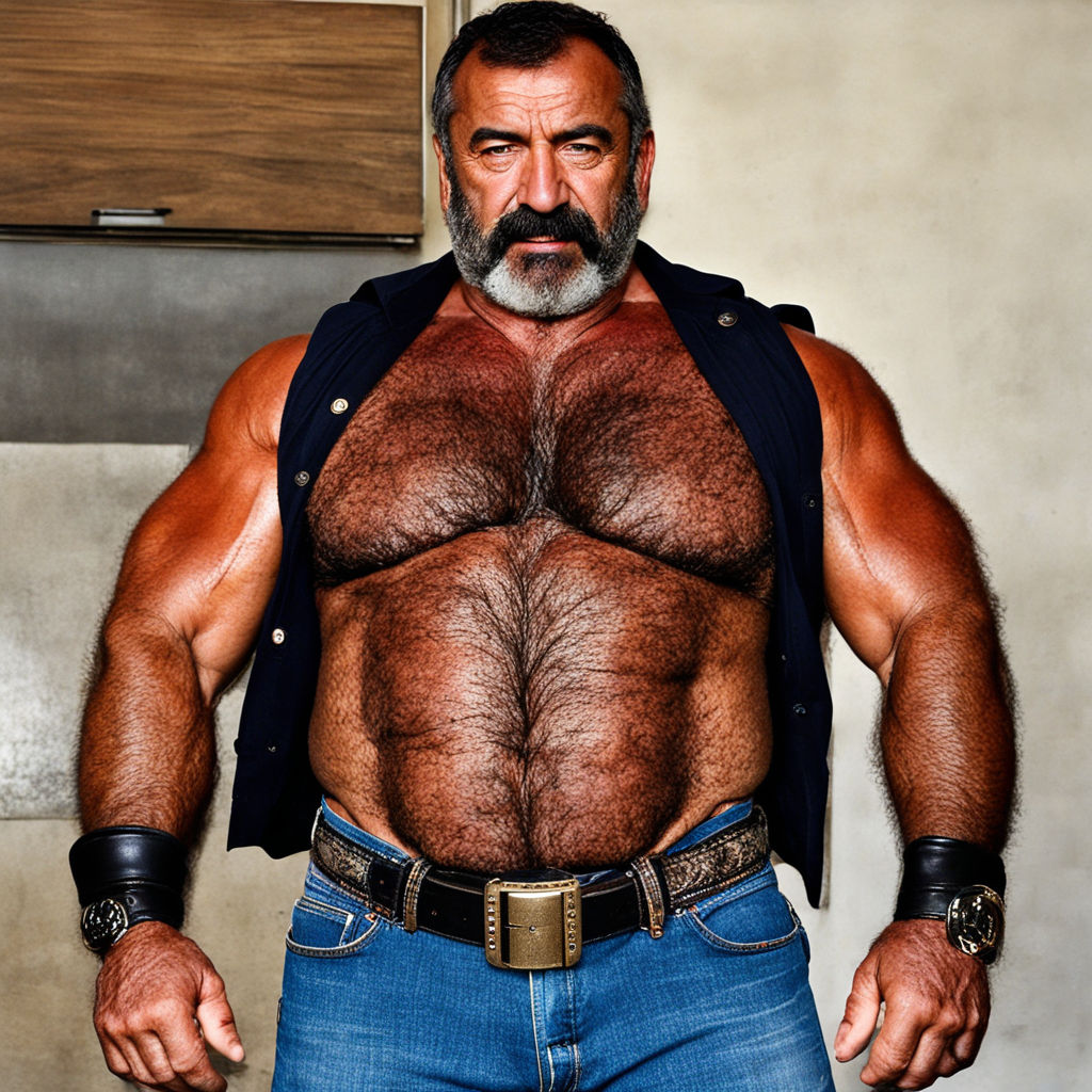 Hairy chested 52 year old very hairy hirsute masculine hands... by Ryan ...