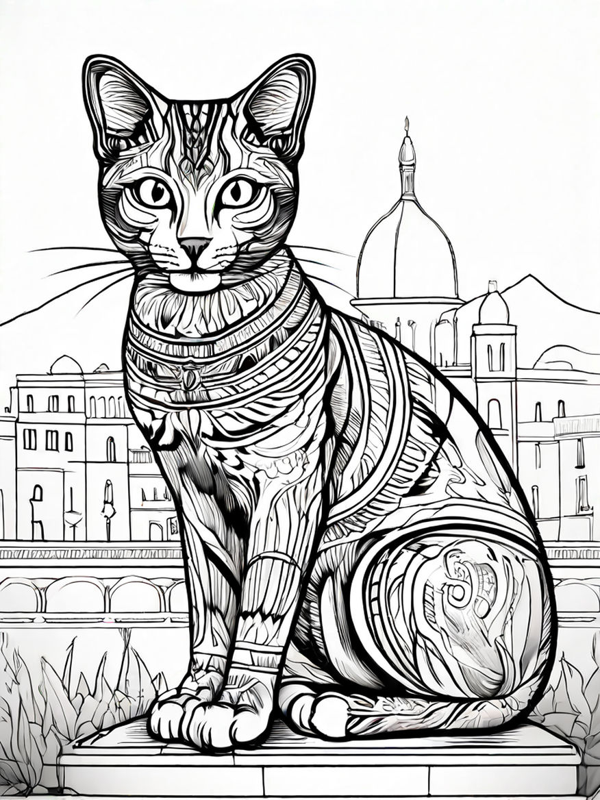 Egyptian Cat in Geneve by ashraf ibrahim - Playground