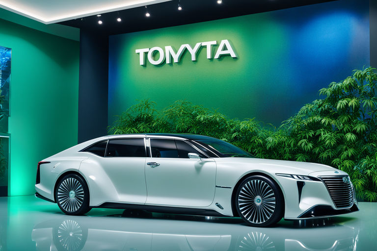 Create an image of a luxury ( 2025 Toyota Century Unveiled) by