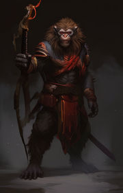 DND 5e demonic wukong monkey king warlock using dark spells ... by ...