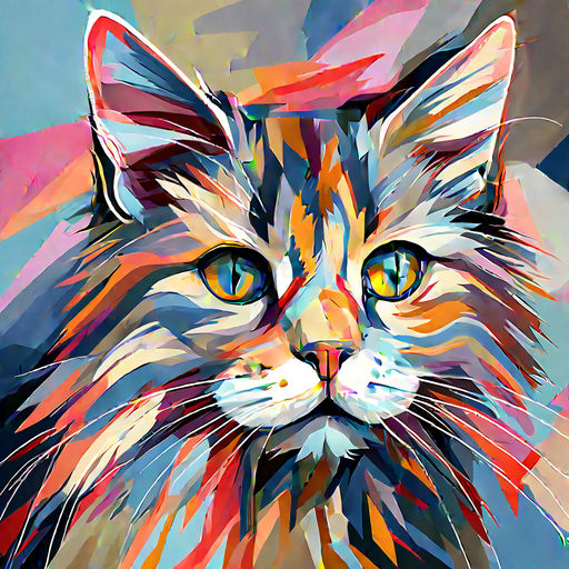 Cat In A Flat