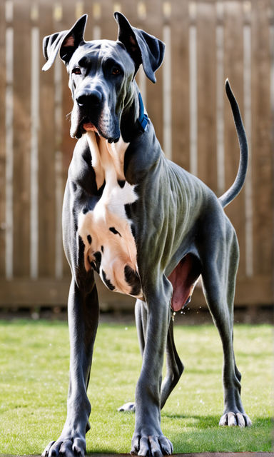 Great Dane Peeing Bomb By Vruttant - Playground