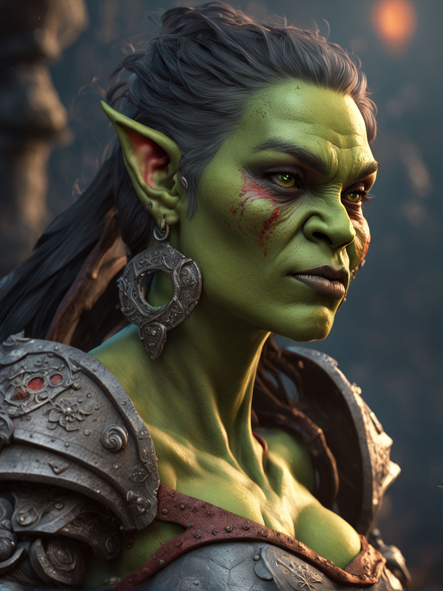 A female orc