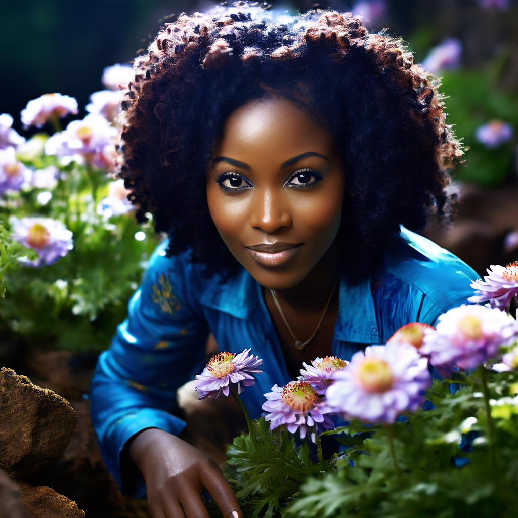 Ghanaian female. cheerful stylish college girl - Playground