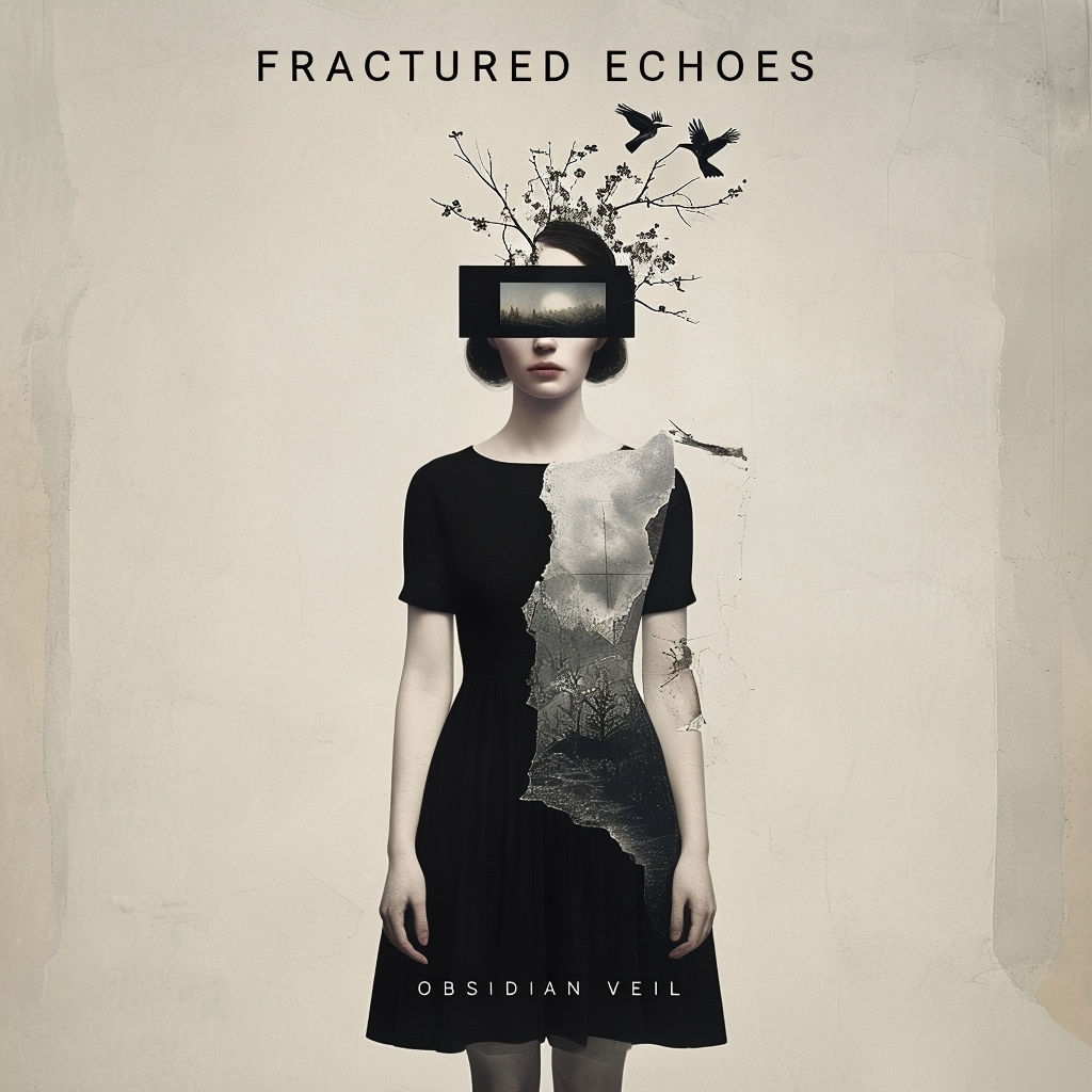 Surreal Portrait of a Woman with Fractured Identity Album Cover