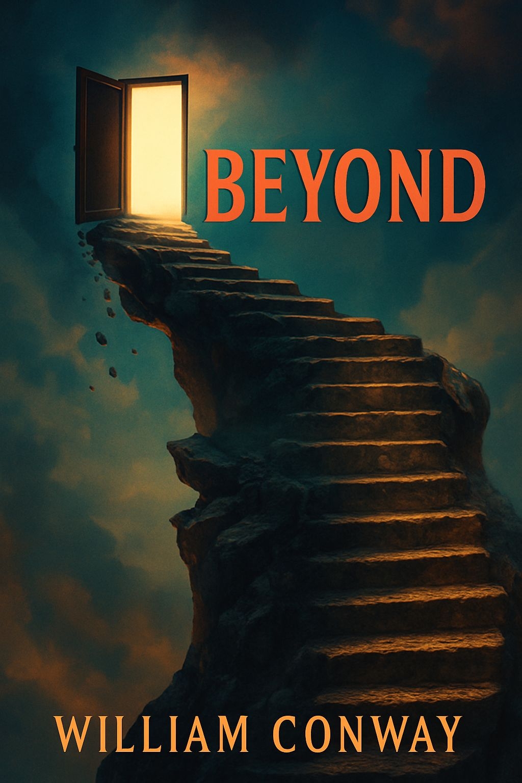 Mysterious Surreal Staircase to the Beyond EBook Cover