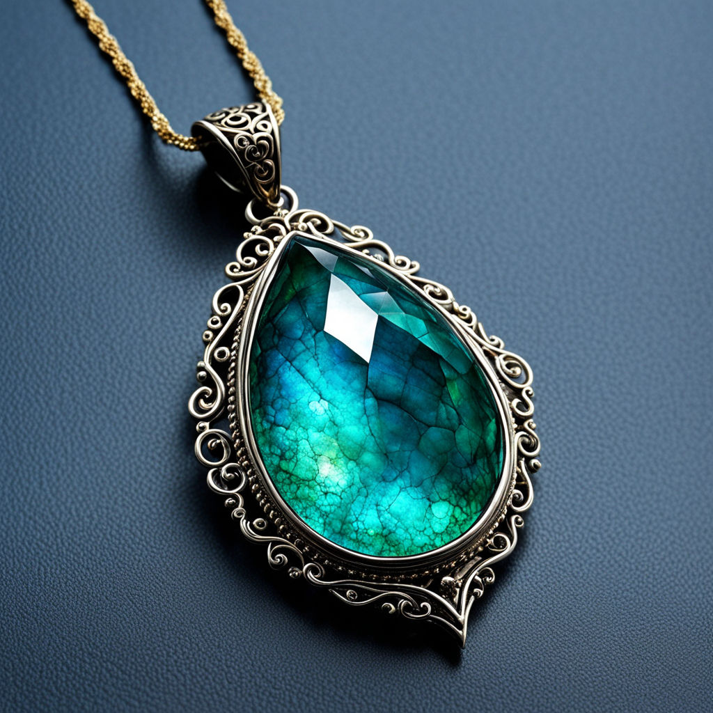 Mermaid's Tear Pendant by Sam Shideler - Playground