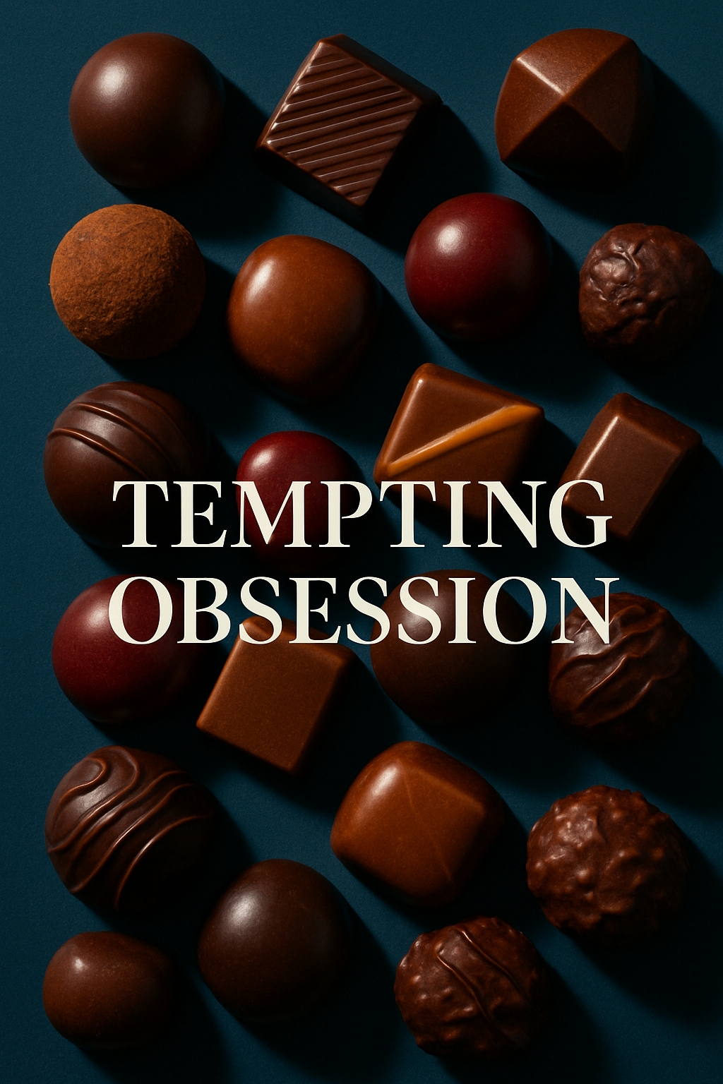 Tempting Obsession Luxurious Chocolate Collection Poster