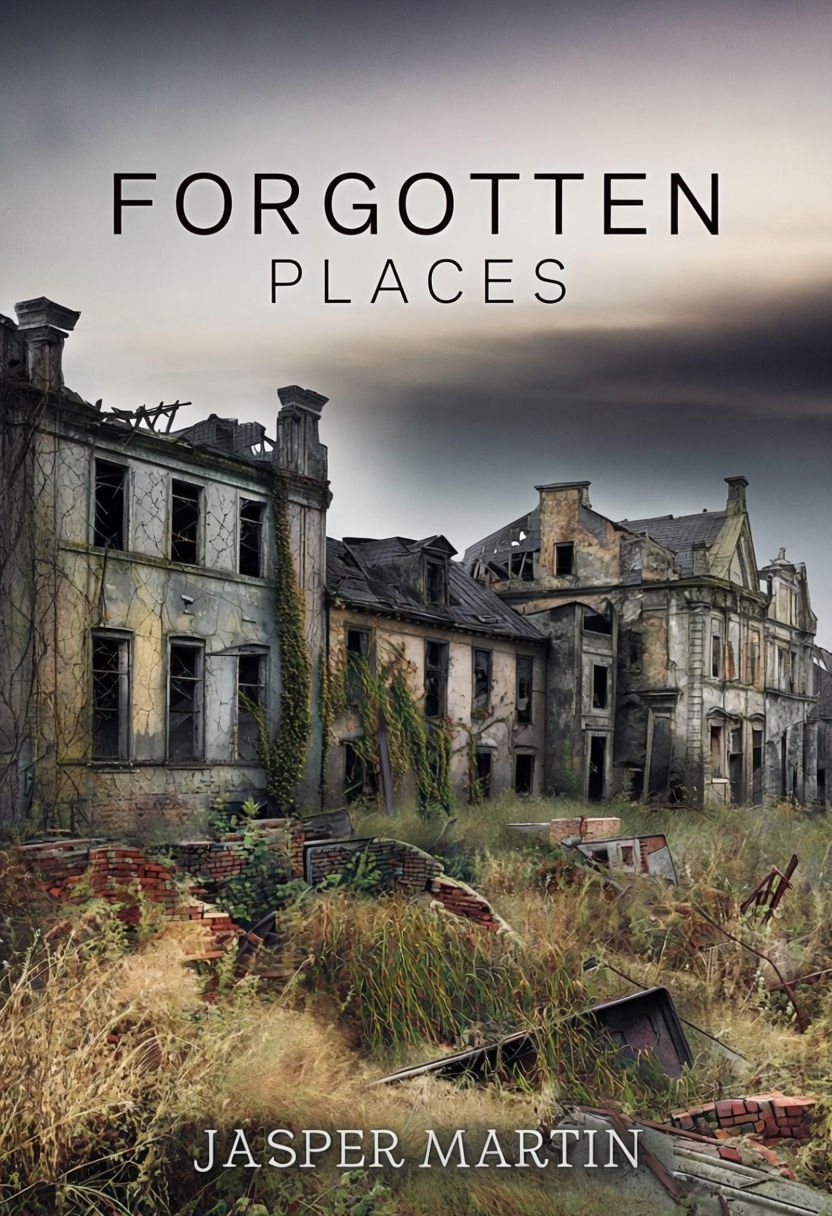 Hauntingly Beautiful Forgotten Places EBook Cover Design