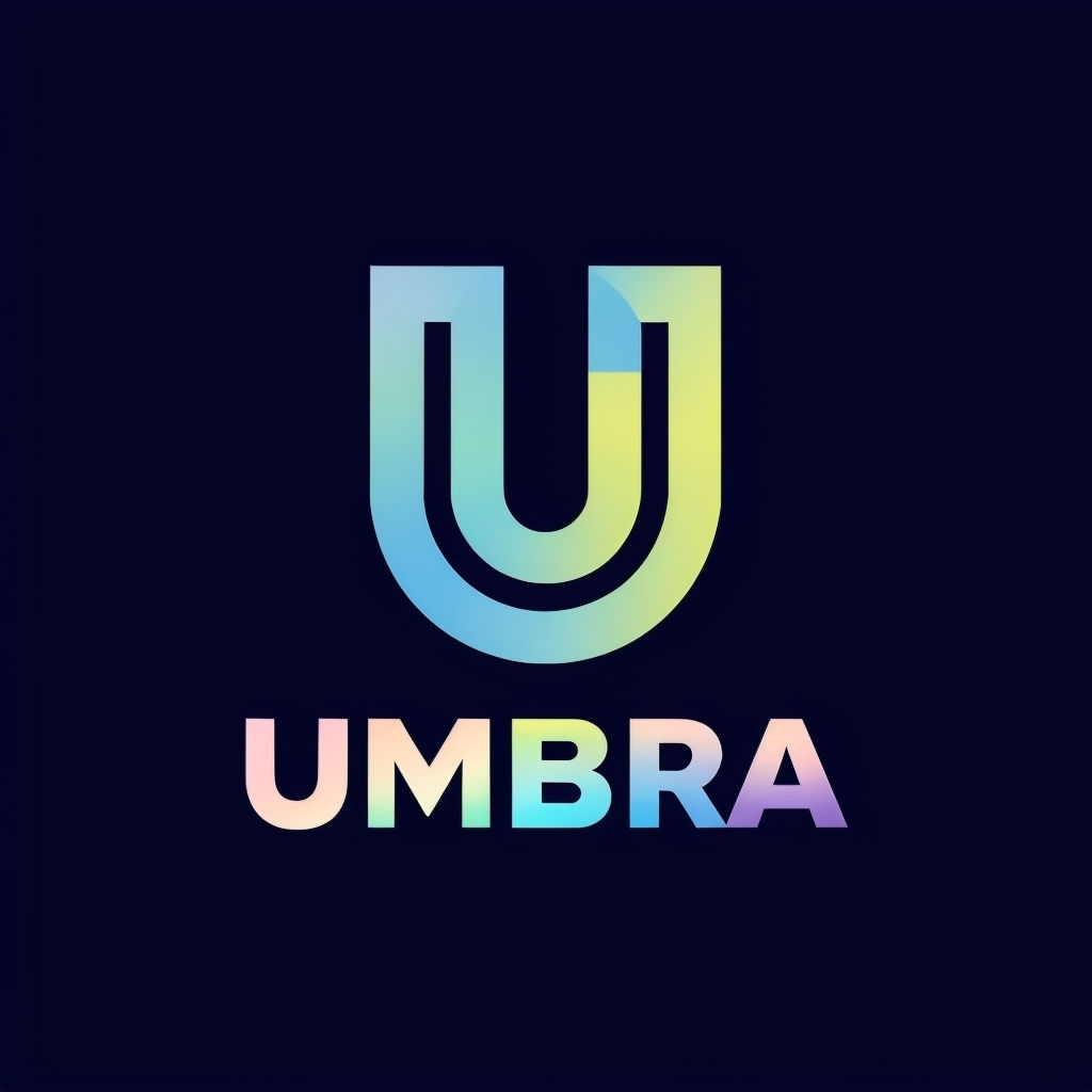 Modern Minimalist 'U' Logo Design with Vibrant Gradient Effects Logo