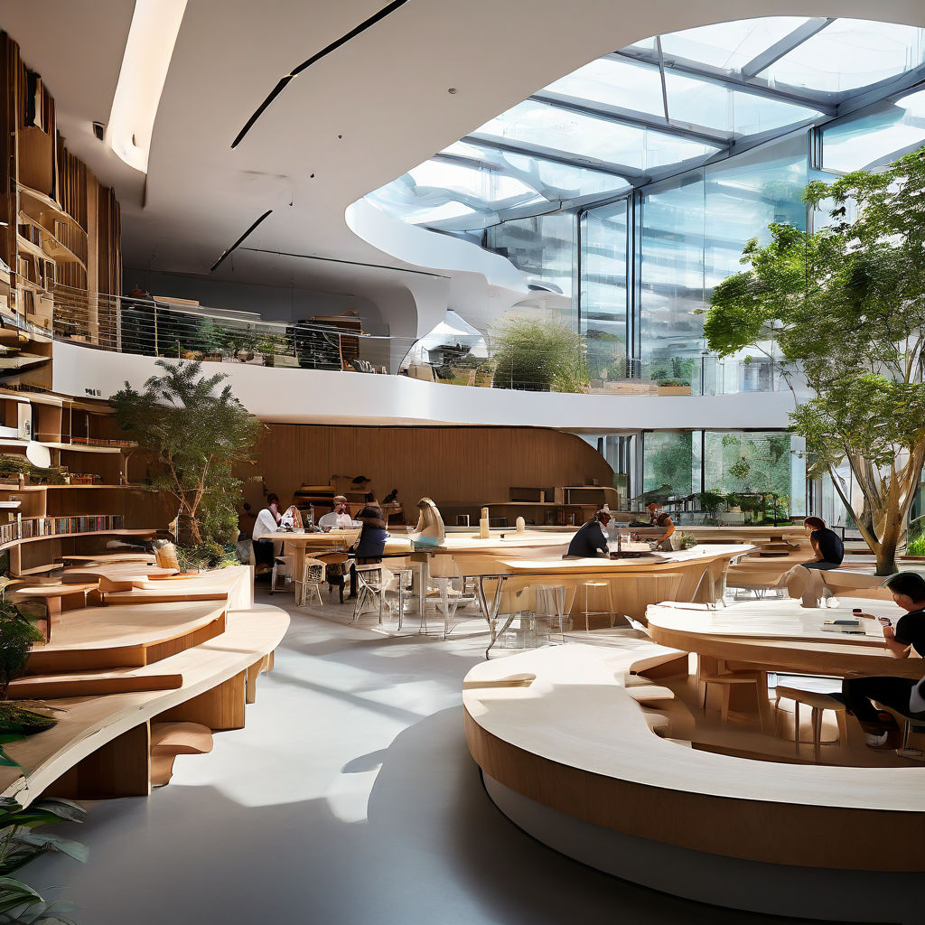 An interior design for an architectural studio for architect... by