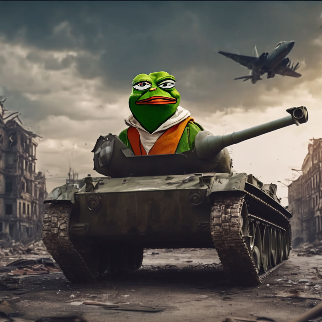 Pepe meme in World War 3 by Mandiri Jaya Advertising - Playground