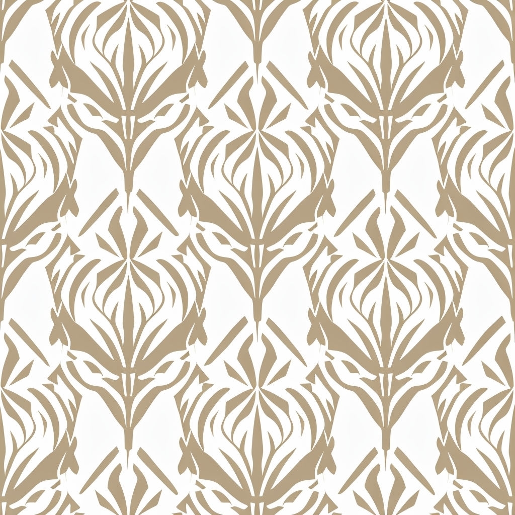 Modern Light Beige Geometric Diamond Pattern Design Seamless Pattern