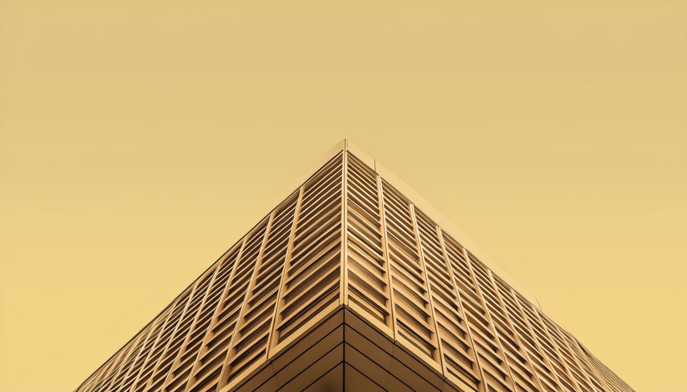 Minimalist Modern Architecture Building Corner Virtual Backgrounds
