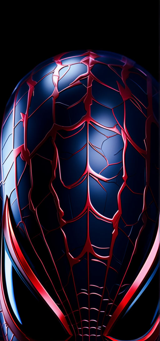 100 layers marvel spiderman head. Hyperrealistic by Jonny benstead