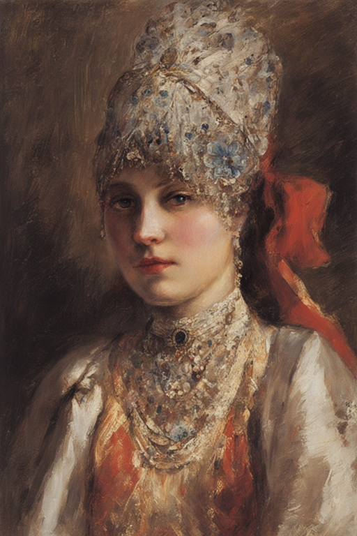 Russian Russian beauty of the 16th century by Фабрика Сувениров город ...