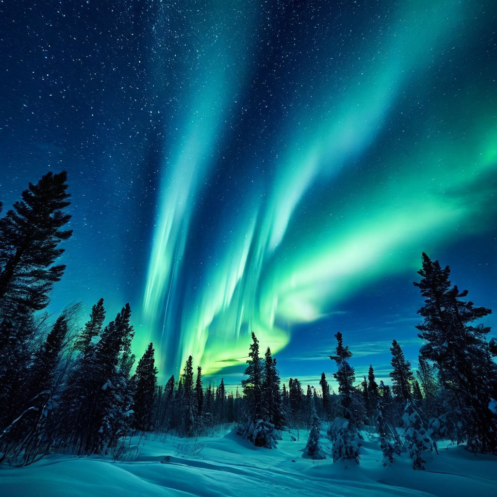 A high quality professional photo of the Aurora Borealis dan... by ...