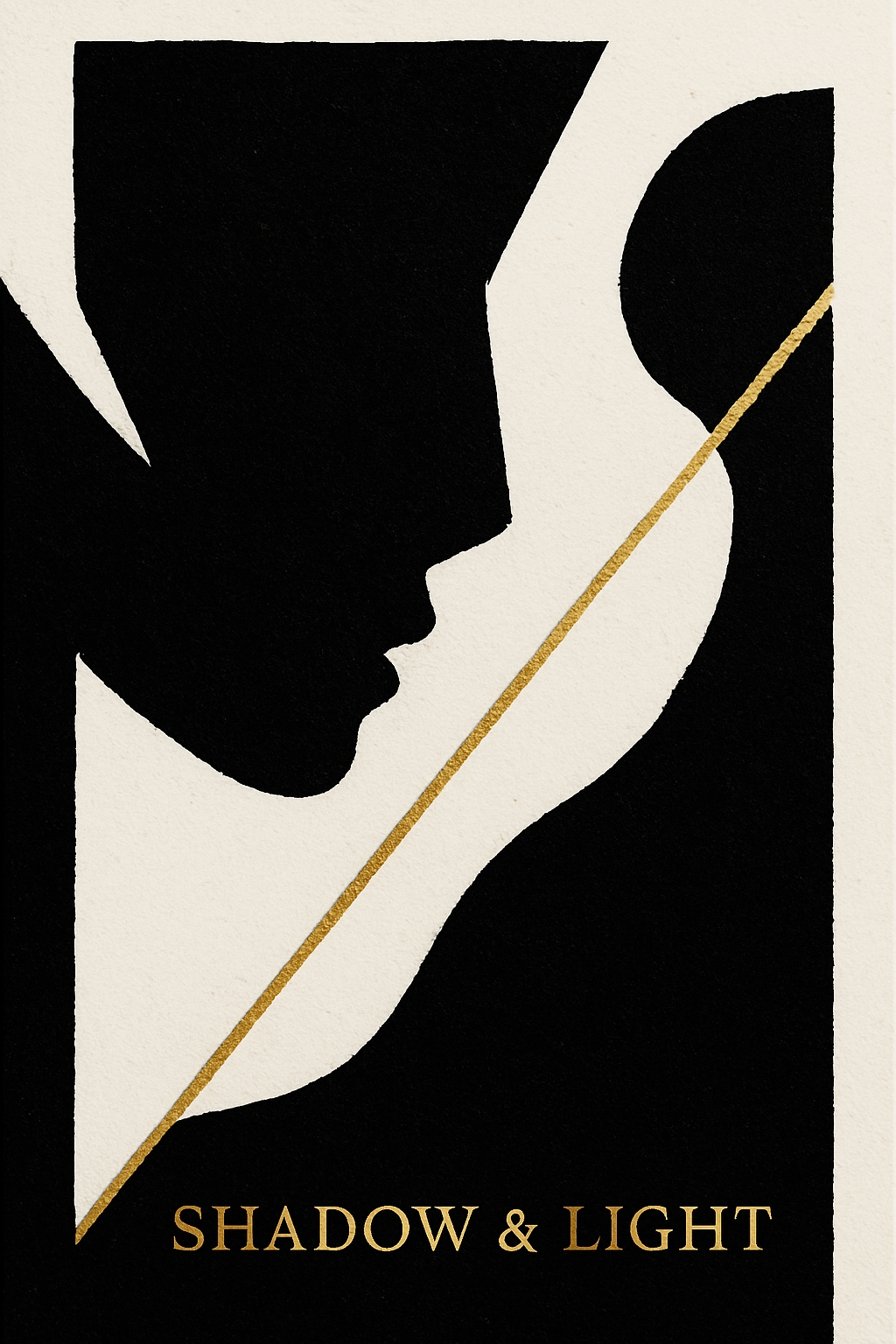 Abstract Minimalist Shadow & Light Design EBook Cover