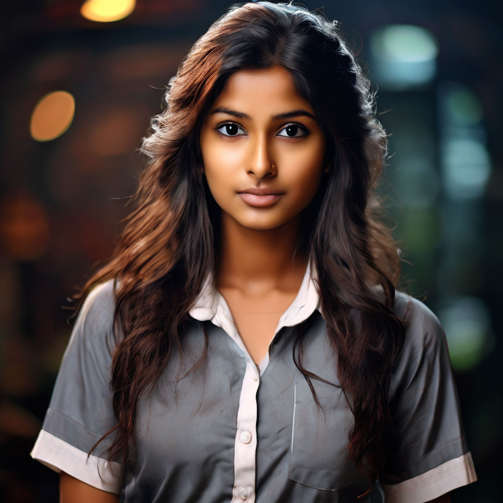 a Sri Lankan girl