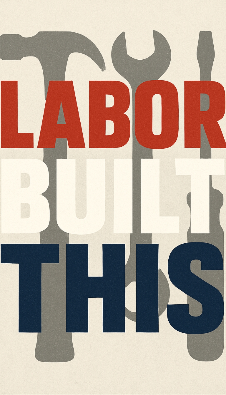 Retro Motivational Labor Built This Phone Case Cover