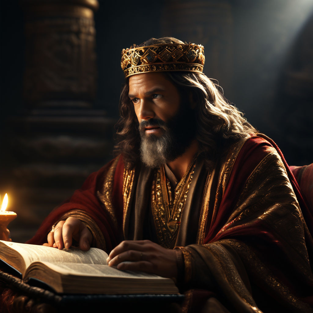 King Solomon Explaining The Bible By Fernando Ribeiro - Playground