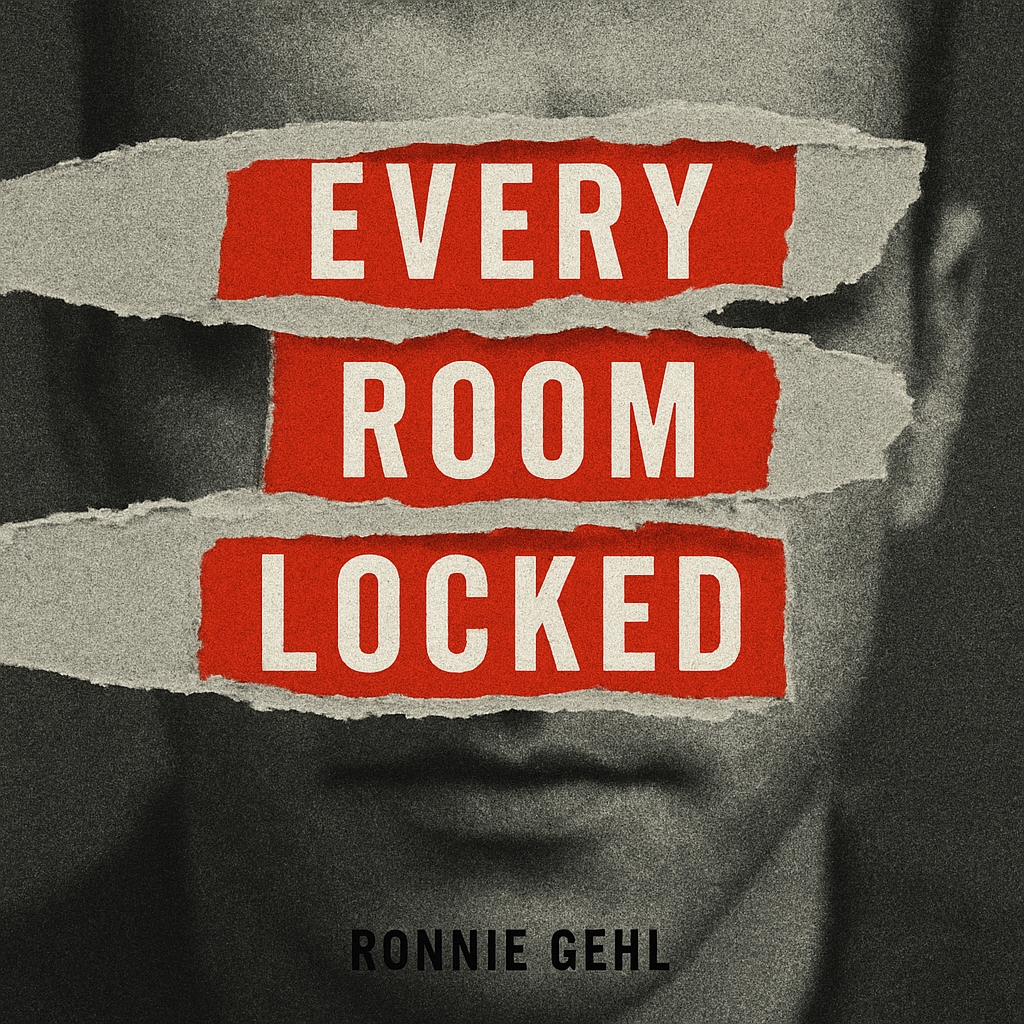 Striking Every Room Locked Graphic Design Album Cover