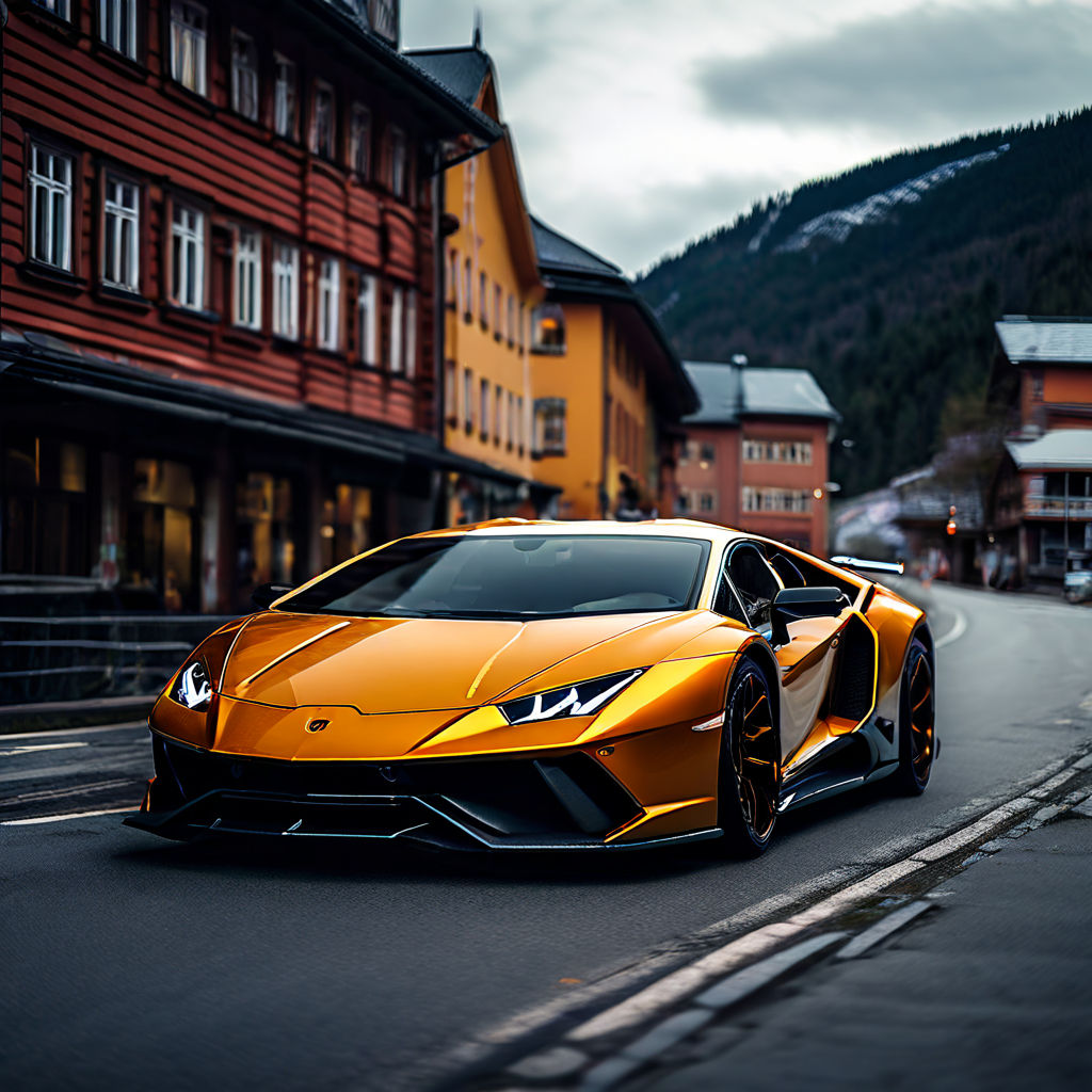 2024 Lamborghini Revuelto SVJ driving in Norway city by Muhammad abbas ...