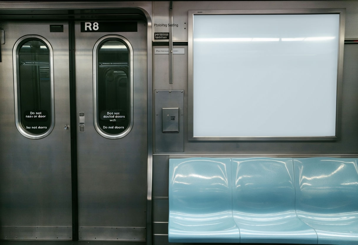 New York City Subway Interior Photography Art