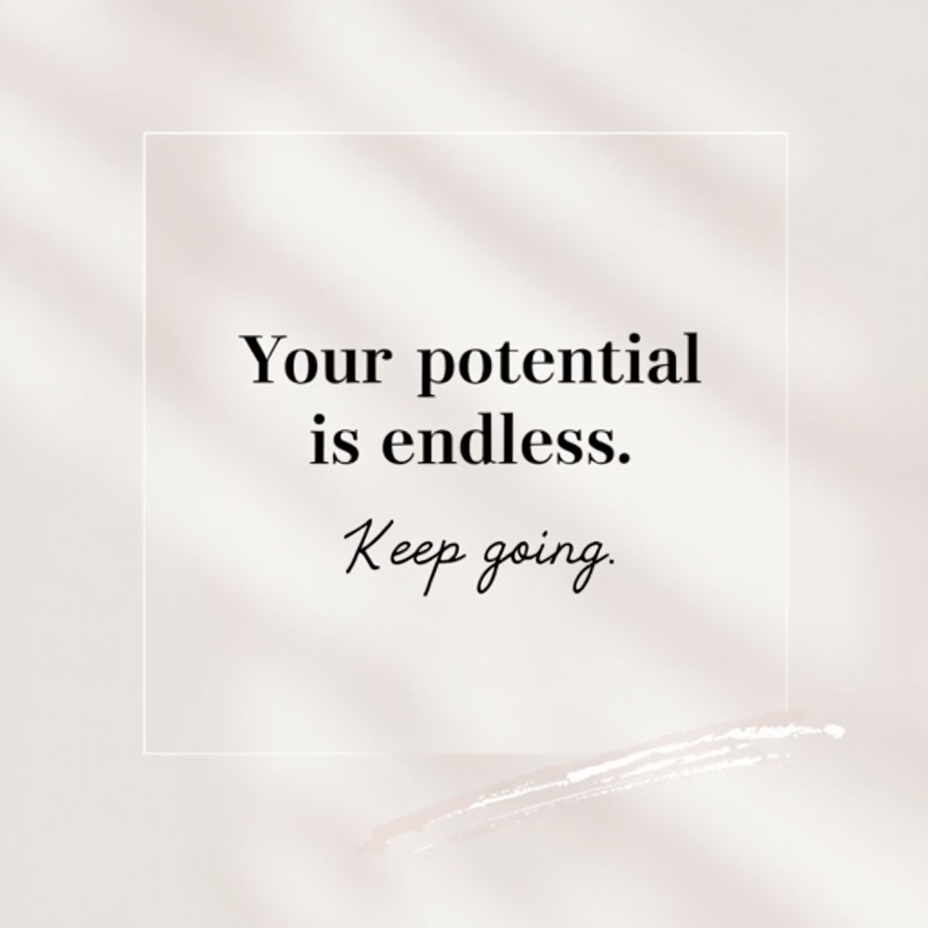 Minimalist Motivational Quote Template for Wellness Brands Social Media Post