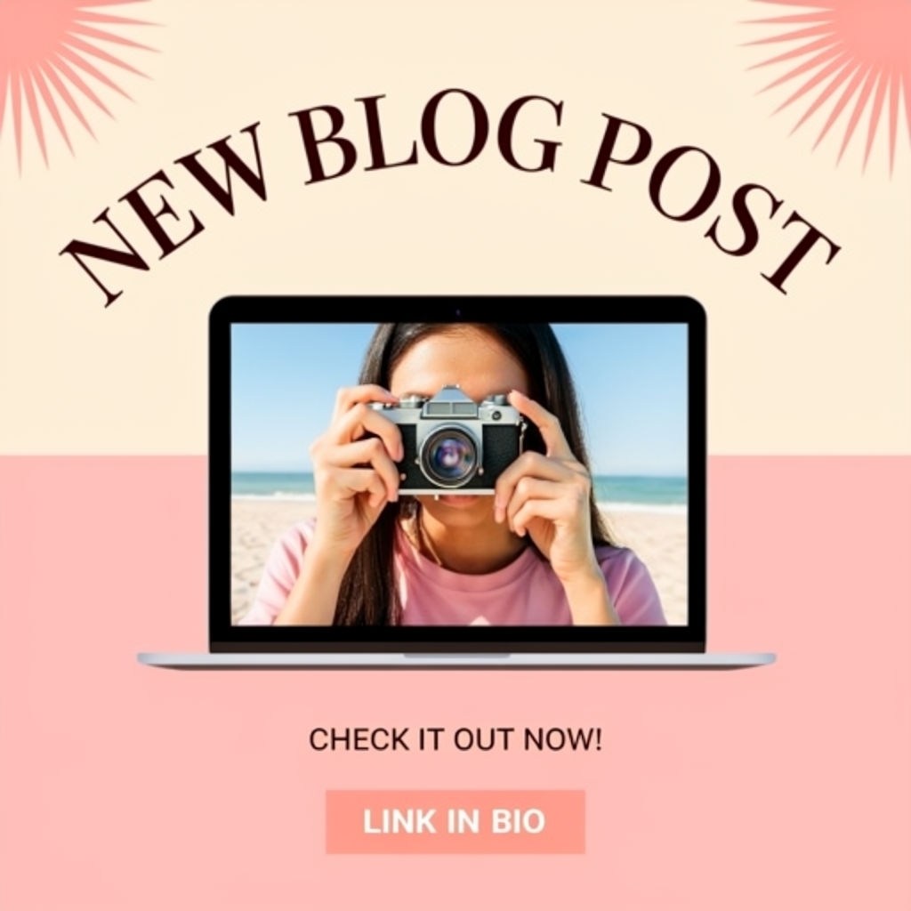 Vibrant New Blog Post Announcement Graphic for Social Media Post