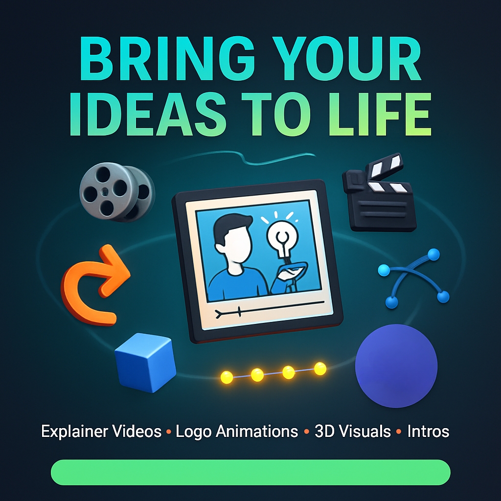 Bring Your Ideas to Life Dynamic Video Content Promotion Ads