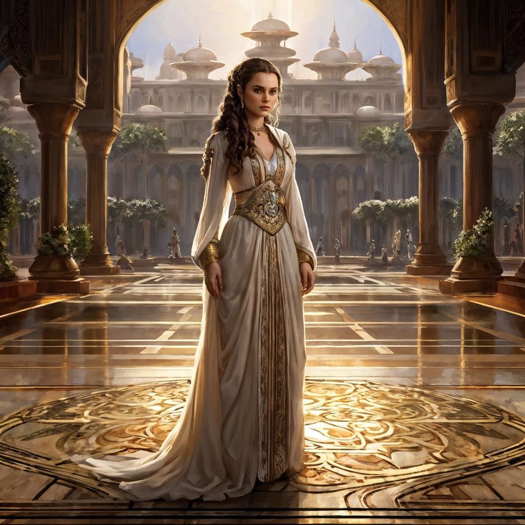 Padmé Amidala skin-tight white outfit that she wears in Star Wars: Attack  of the Clones