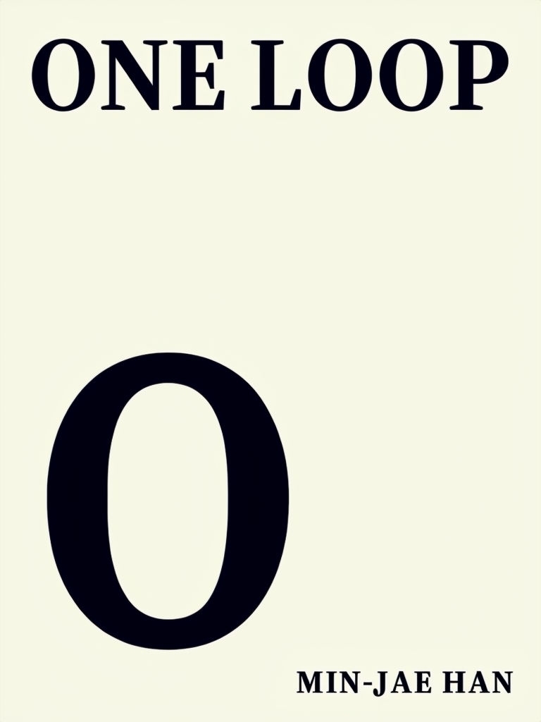 Minimalist One Loop Design with Bold Letter O EBook Cover