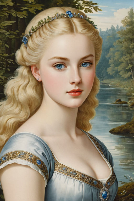 Painting by Jacques Le Moyne by Gendri Cour Playground