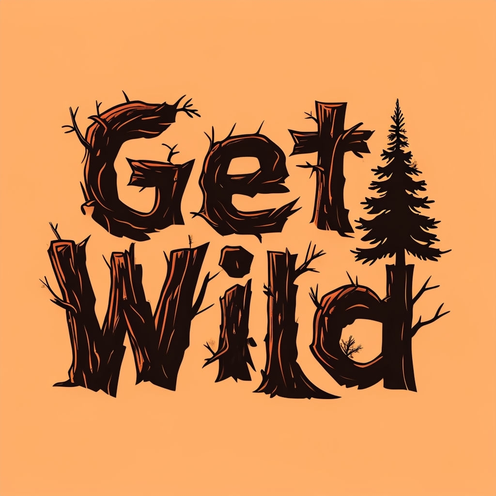 Get Wild Rustic Nature Inspired T-Shirt