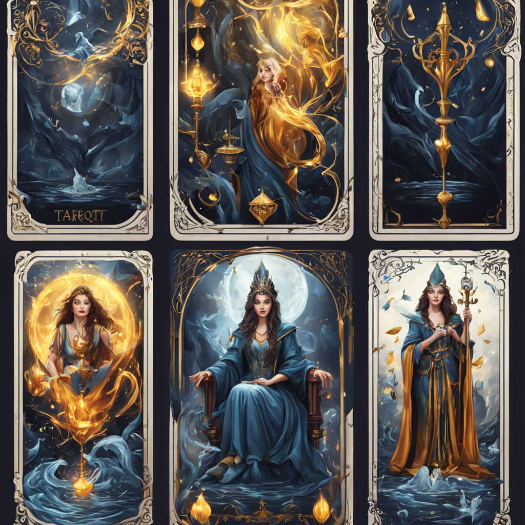 Realistic tarot cards by Márk - Playground