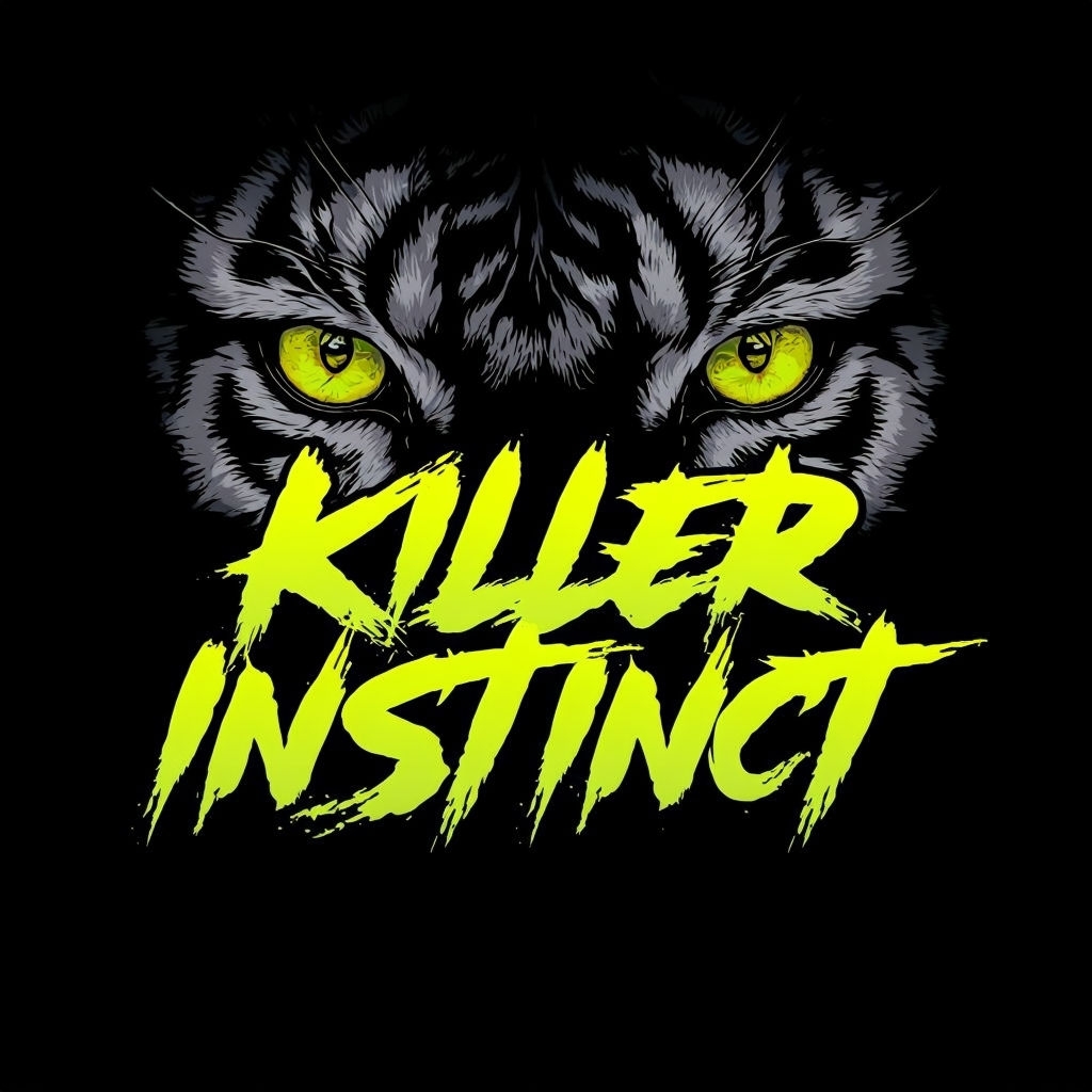 Intense Tiger Eyes and Killer Instinct Graphic T-Shirt