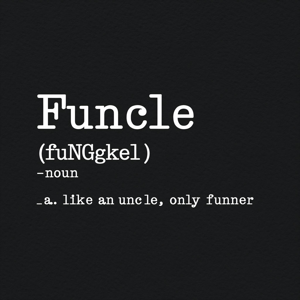 Funny Funcle Definition Graphic T-Shirt