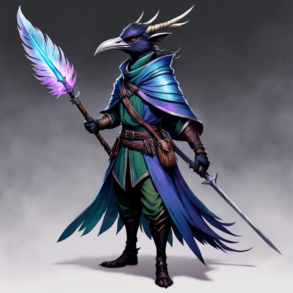 Dnd kenku fey wanderer ranger by Spec45 - Playground