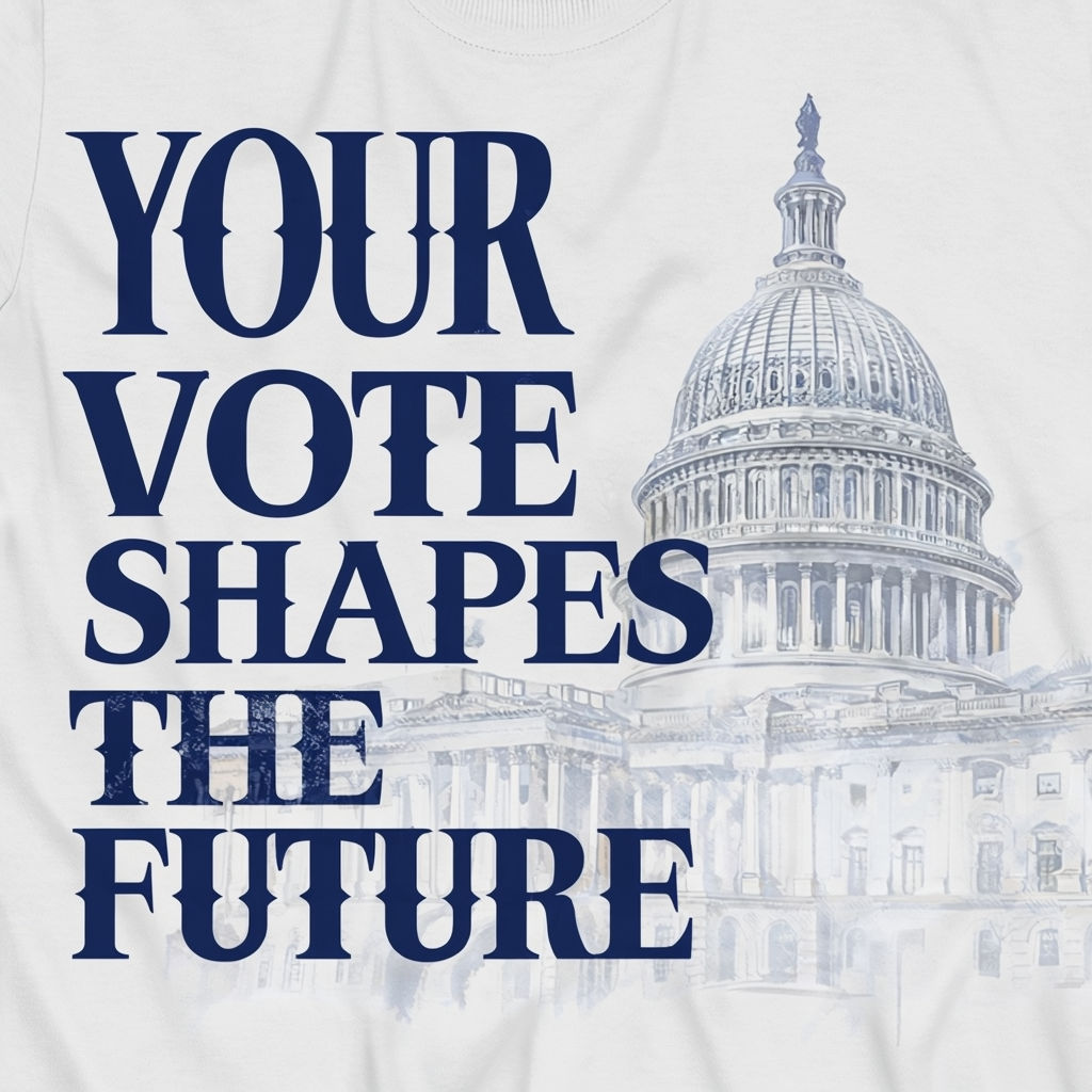 Your Vote Shapes the Future Capitol Building T-Shirt