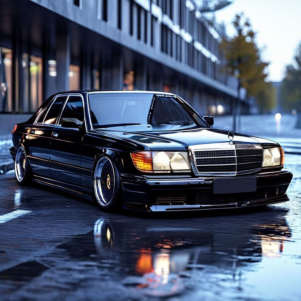 Mercedes W124 Modded With Sleek By Феодор Пухаев - Playground