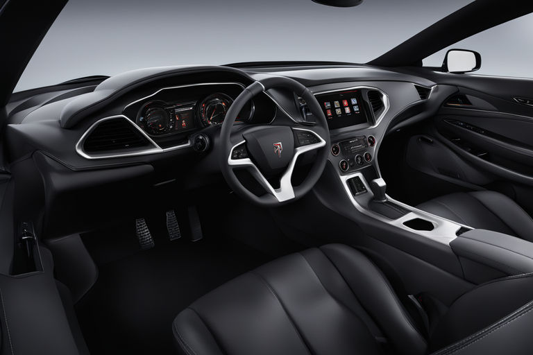 Create an interior shot of the 2025 Pontiac GTO by Maheen Amjad Playground