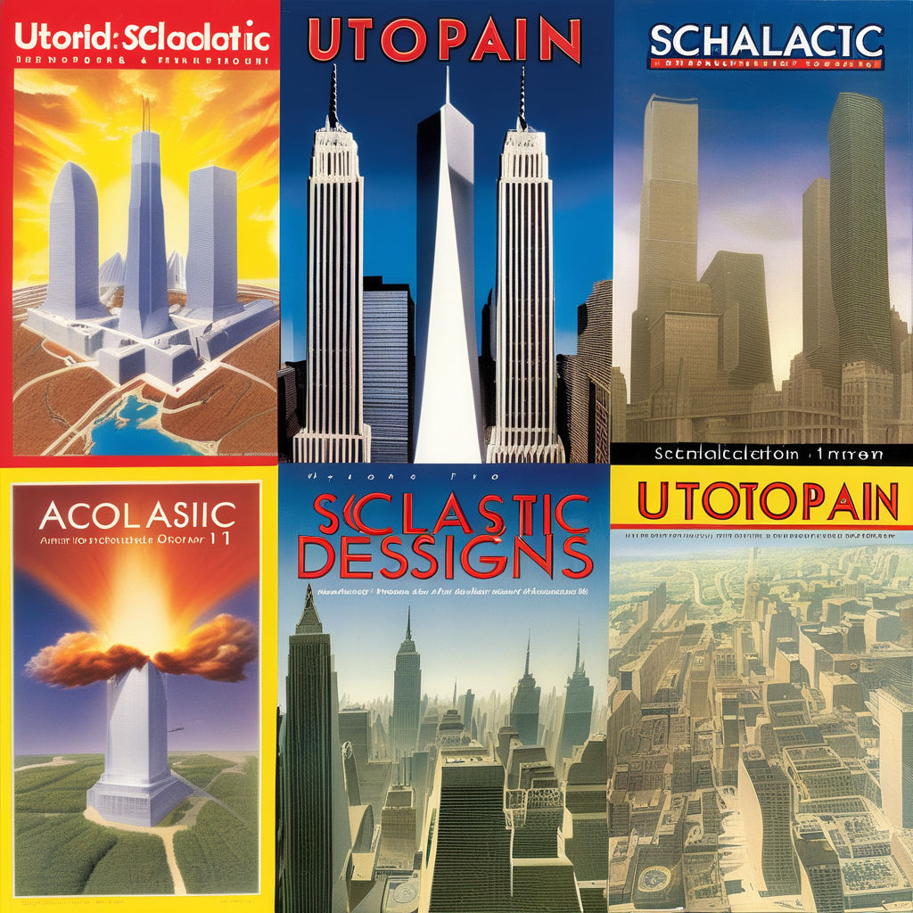 Utopian scholastic designs from a pre9/11 world by Bailey Greenberg